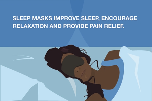 A sleep mask offers a number of benefits.